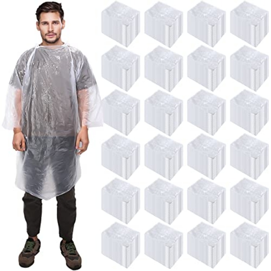 150 Pcs Disposable Rain Poncho - Emergency Poncho Rain recension och pris