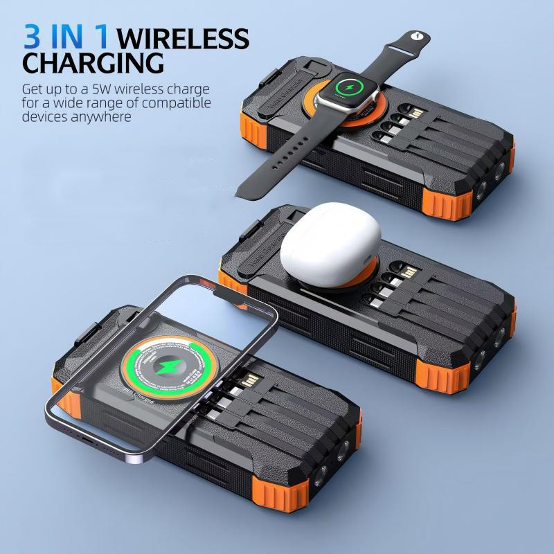 20000mAh Hand Crank Solar Powe - Solar Emergency Charger recension och pris
