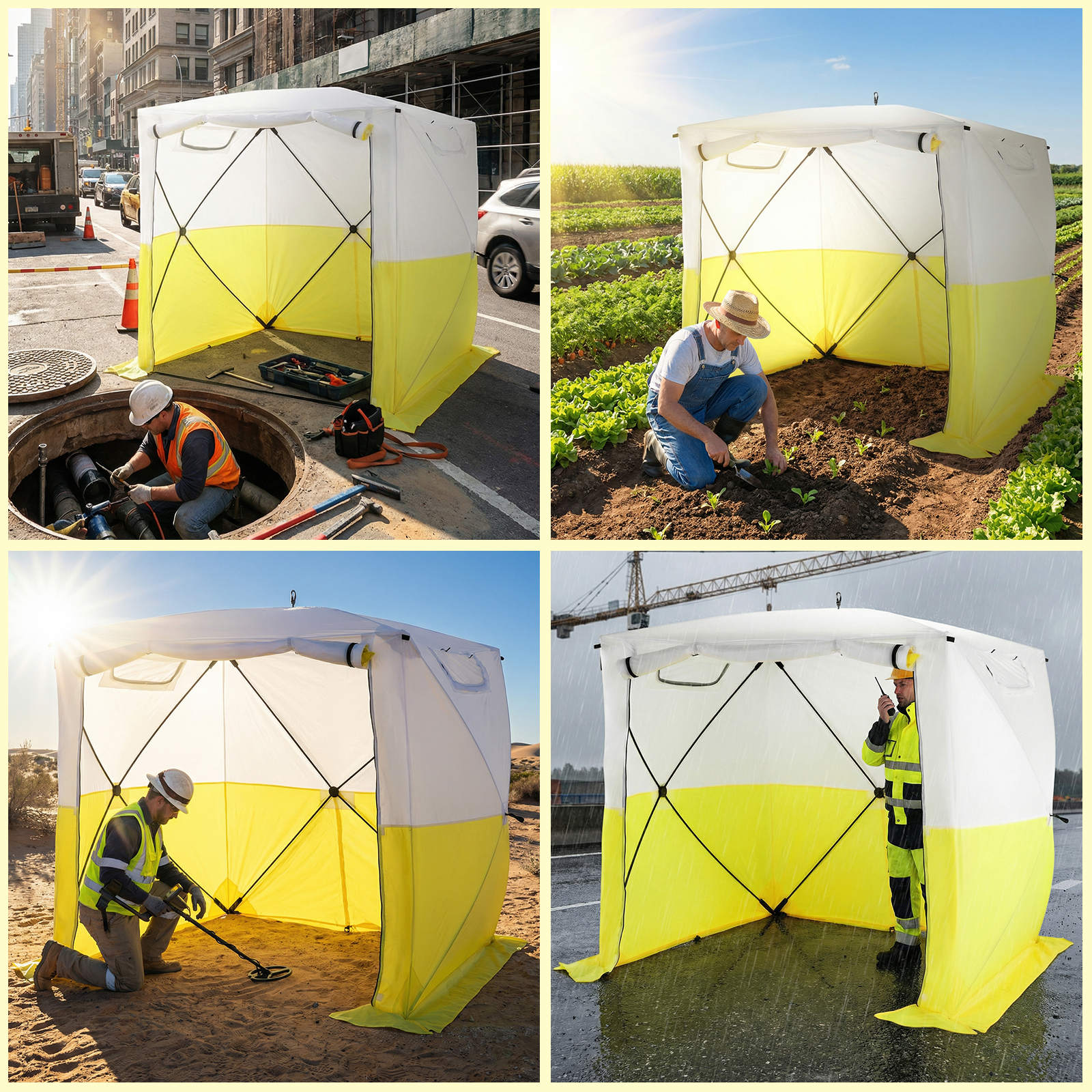 Compact Pop-Up Canopy Tent Wat - Emergency Mylar Tent recension och pris