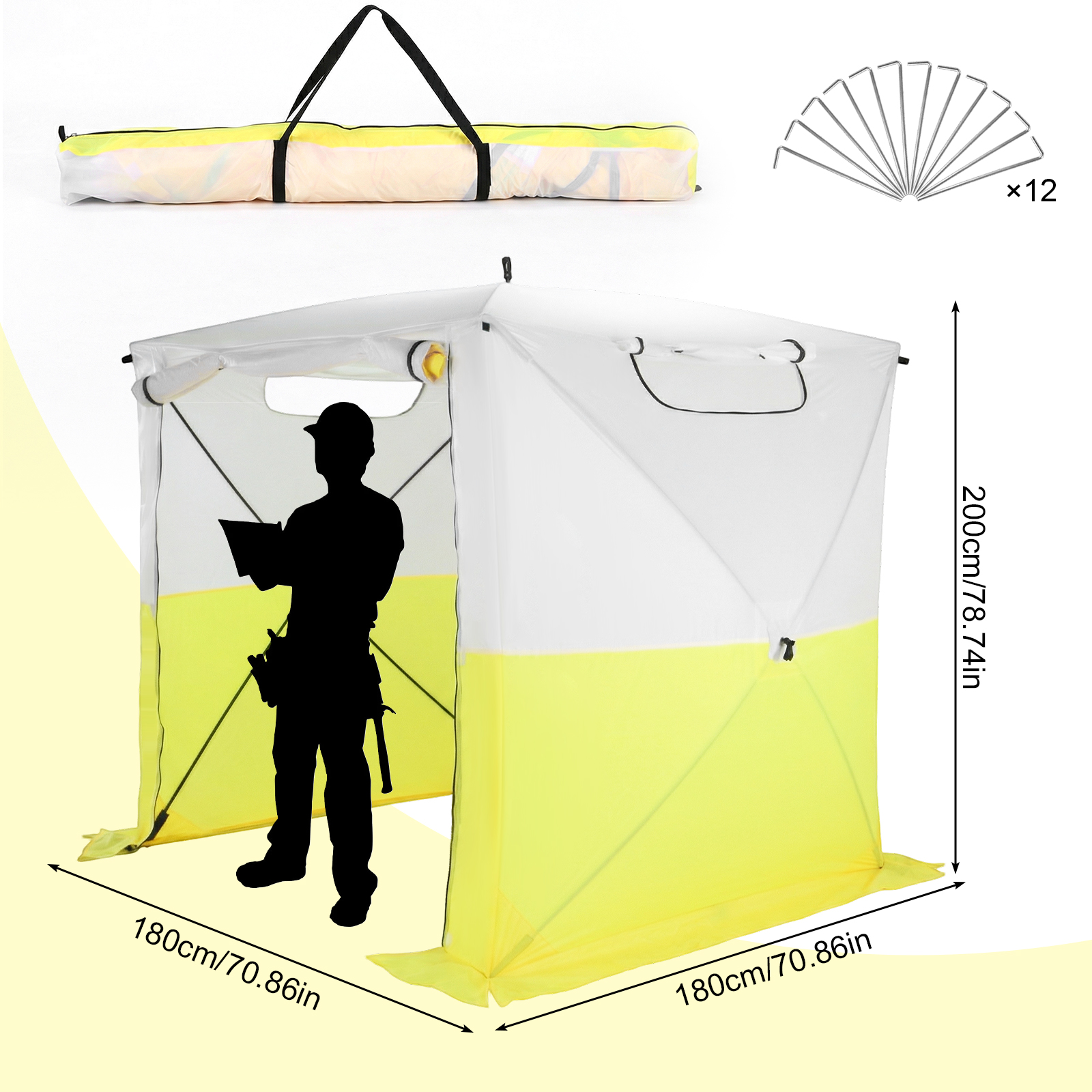Compact Pop-Up Canopy Tent Wat - Emergency Mylar Tent recension och pris