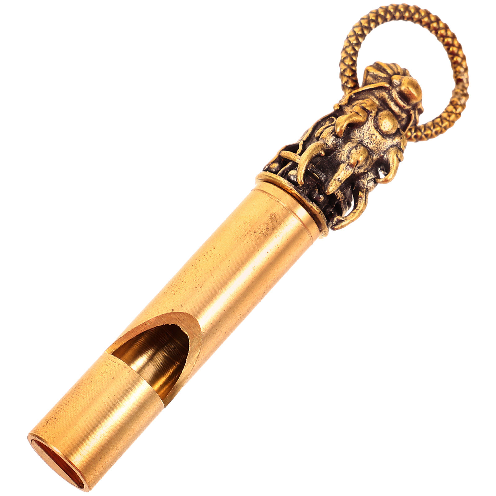 Copper Animal Head Whistle Dec - Emergency Whistle Loud recension och pris