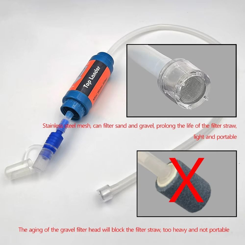 Mini Mini Water Filter Straw S - Water Purification Straw recension och pris