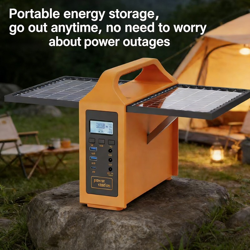 Portable Power Station 100W 15 - Solar Emergency Charger recension och pris