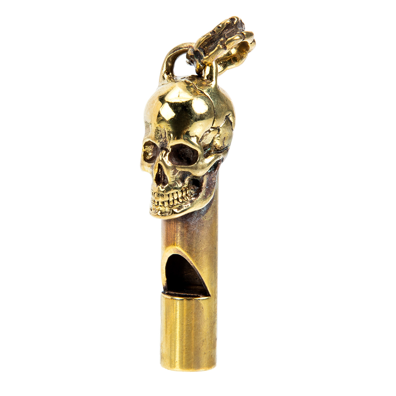 Creative Skull Head Copper Whi - Emergency Whistle Loud recension och pris
