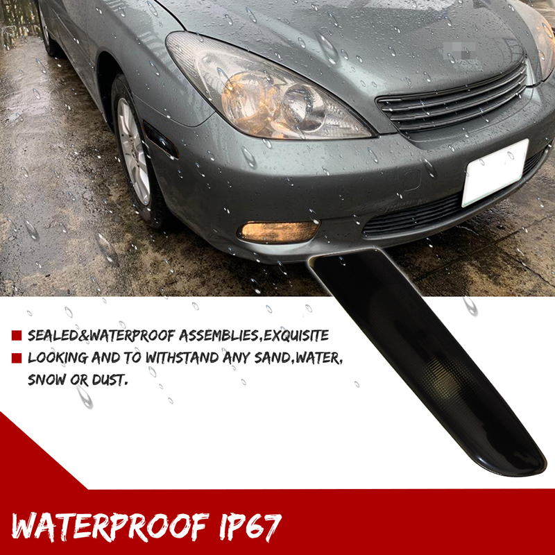 Smoked Lens Front Bumper Side  - Signal Flare Kit recension och pris