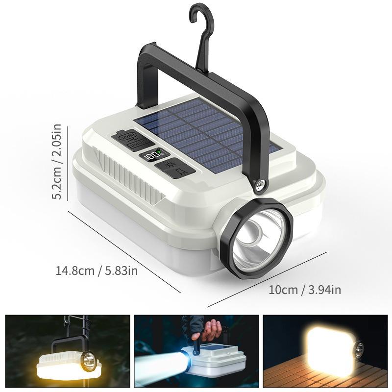 PACOONE Multifunctional Campin - Solar Emergency Charger recension och pris