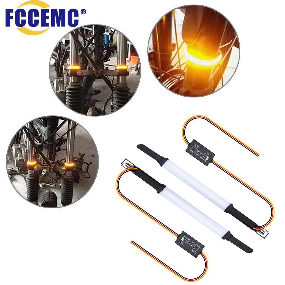 2Pcs LED Motorcycle Turn Signa - Sos Light Strobe recension och pris