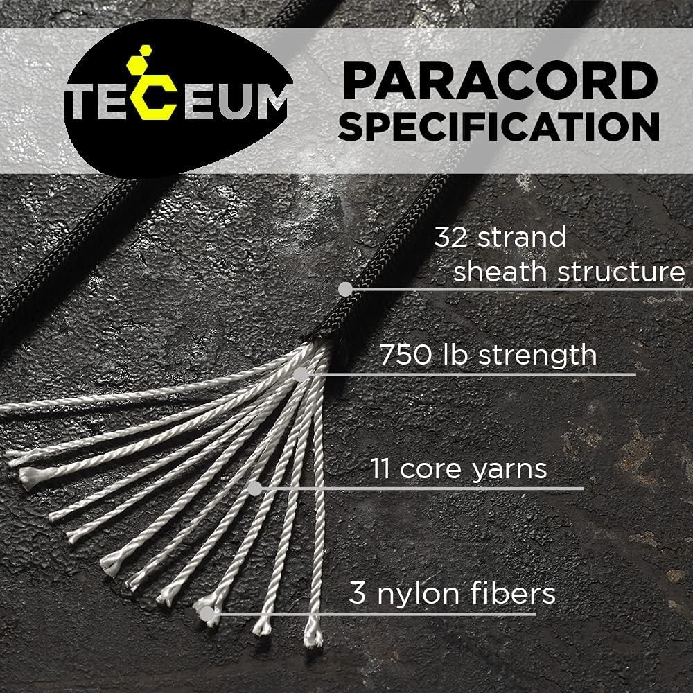 750 lb Paracord Rope 1000ft/20 - Para Cord 1000Ft recension och pris