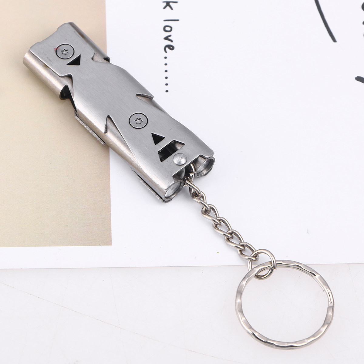 1Pcs Emergency Double Tube Sur - Emergency Whistle Loud recension och pris