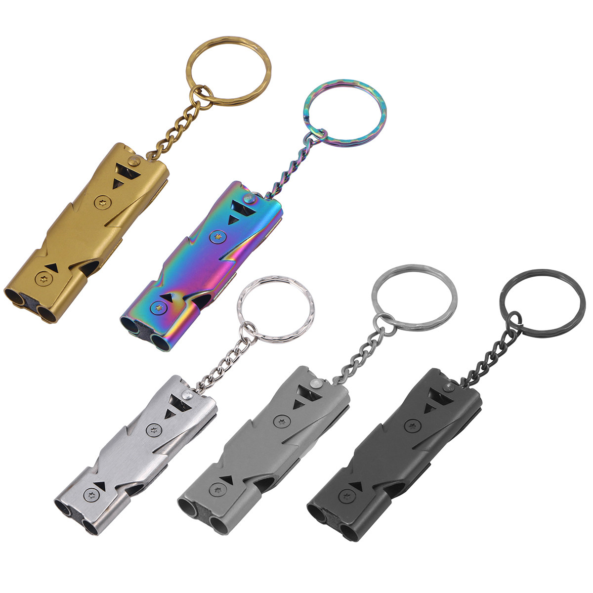 1Pcs Emergency Double Tube Sur - Emergency Whistle Loud recension och pris