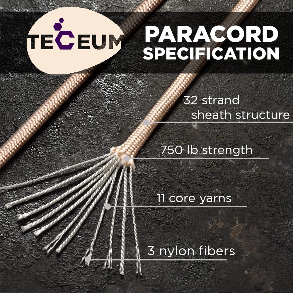 750 lb Paracord Rope - 1000Ft/ - Para Cord 1000Ft recension och pris