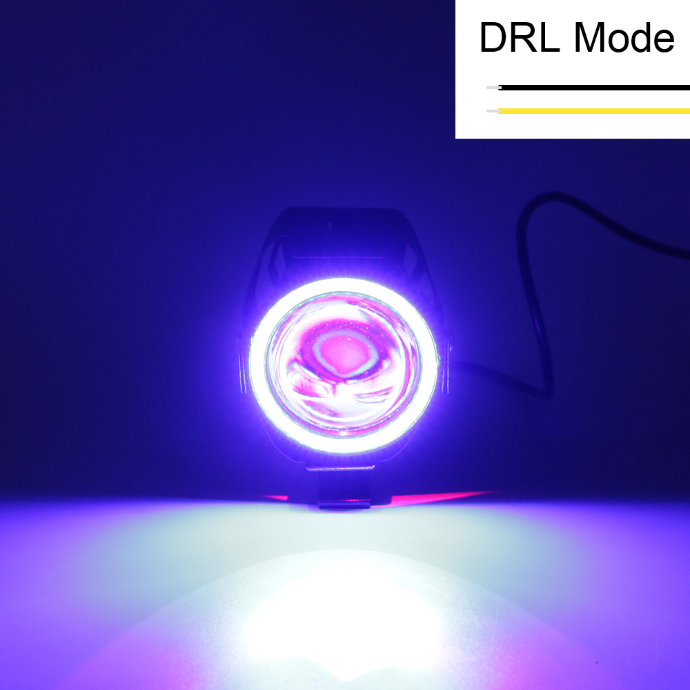 12V -80V 6500K U7 Laser Lens M - Sos Light Strobe recension och pris