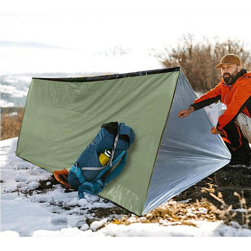 1PC Outdoor Emergency Tent Por - Emergency Mylar Tent recension och pris