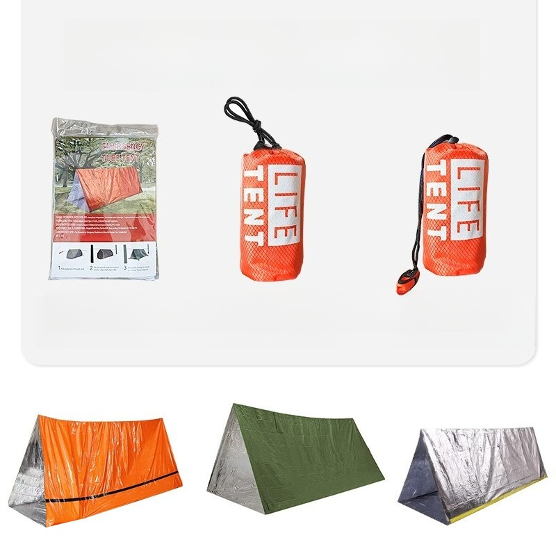 1PC Outdoor Emergency Tent Por - Emergency Mylar Tent recension och pris