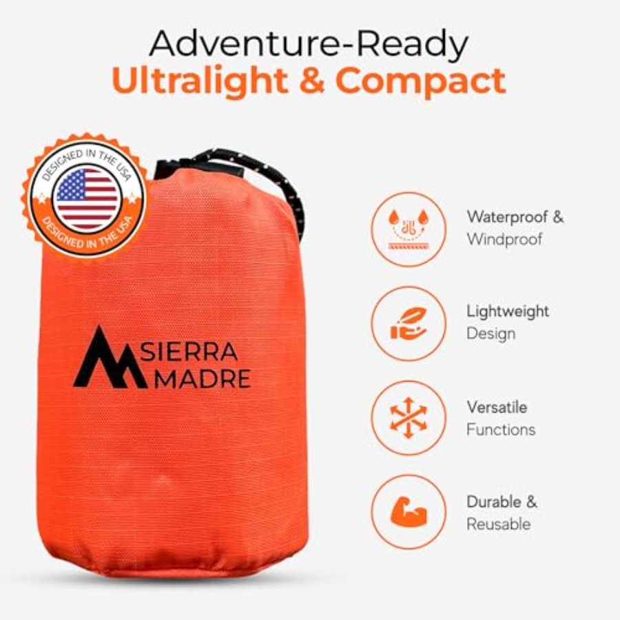 Emergency Sleeping Bag Ultrali - Emergency Mylar Tent recension och pris